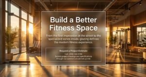 Glass for Sport & Fitness Centers