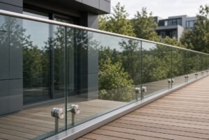 Frameless glass railings